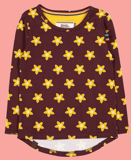 Bild 4funkyFlavours Shirt yellow Stars #5425