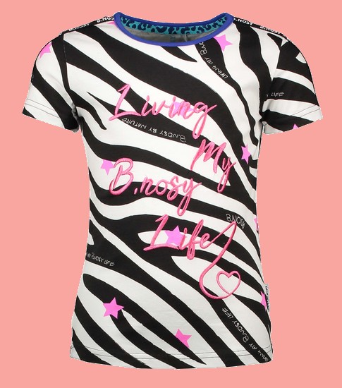 Bild B.Nosy T-Shirt Artwork Zebra stripes #5412