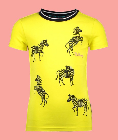 Bild B.Nosy T-Shirt Zebra lemon #5416