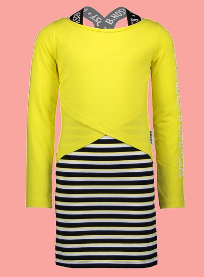 Bild B.Nosy Kleid 2teilig stripes lemon #5815