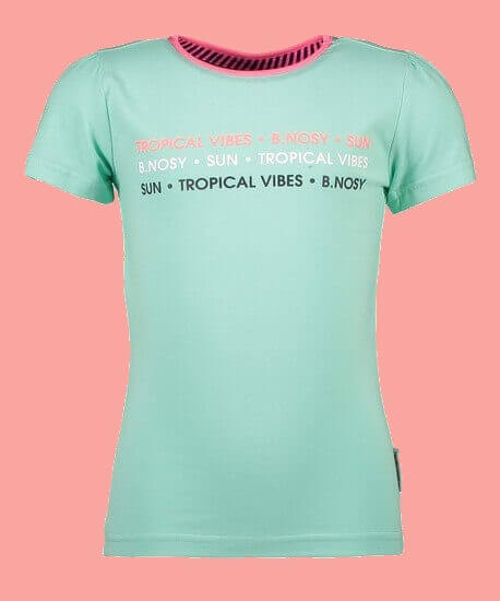 Bild B.Nosy T-Shirt Tropical Vibes icegreen #5434
