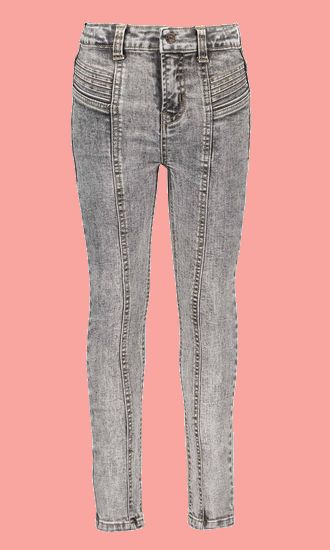 Bild B.Nosy Jeans / Stretchjeans high waist denim grey #5621