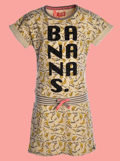 Bild Like Flo Kleid Banana Allover-Print #5810