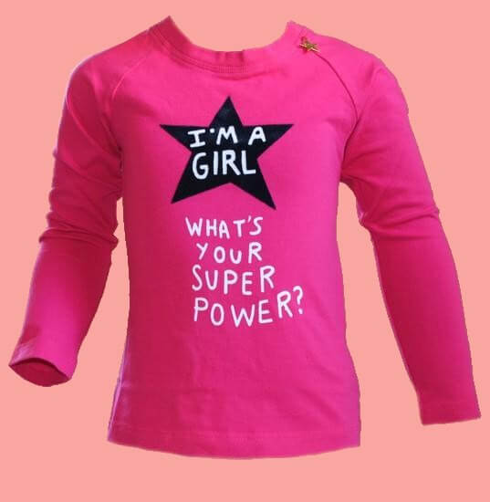 Bild Mim-Pi Shirt pink Girl Star #104