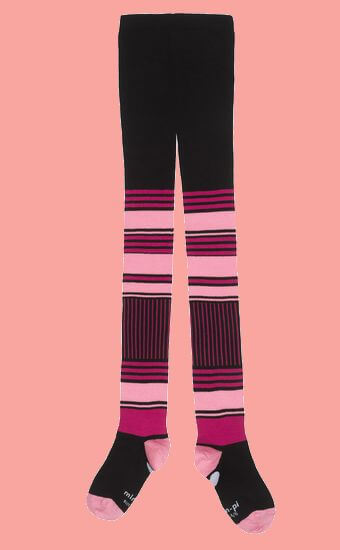 Bild Mim-Pi Strumpfhose pink stripes #1015