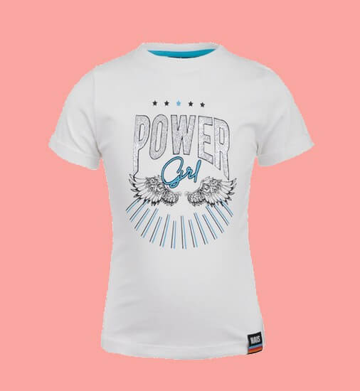 Bild Nais T-Shirt Imany Power Girl white #009