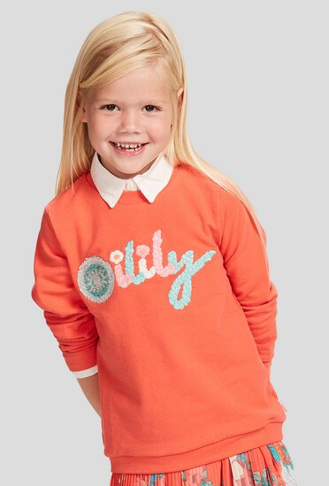 Oilily Sommer 2018 - Oilily Pullover Hiltje coral #202