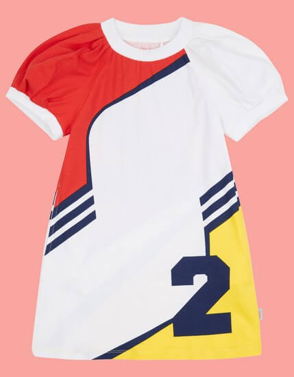 Bild Oilily Kleid Tokio jersey white-yellow-red #286