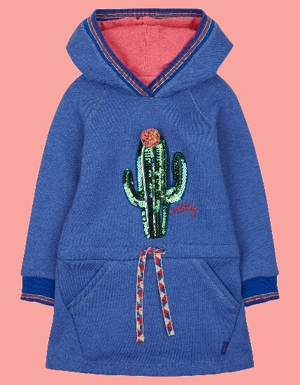 Bild Oilily Kleid / Sweatkleid Haxi Cactus blue #261