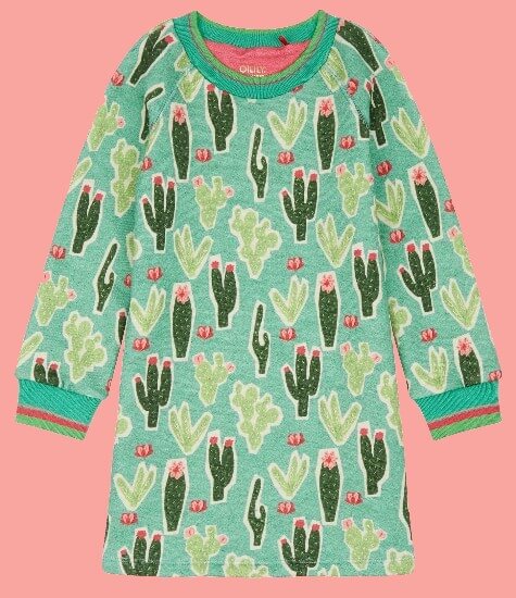Bild Oilily Kleid / Sweatkleid Hippel Cactus green #263